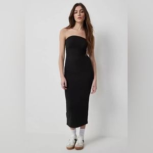 ⚘2 for $16 Super Soft Midi Strapless Dress NWOT